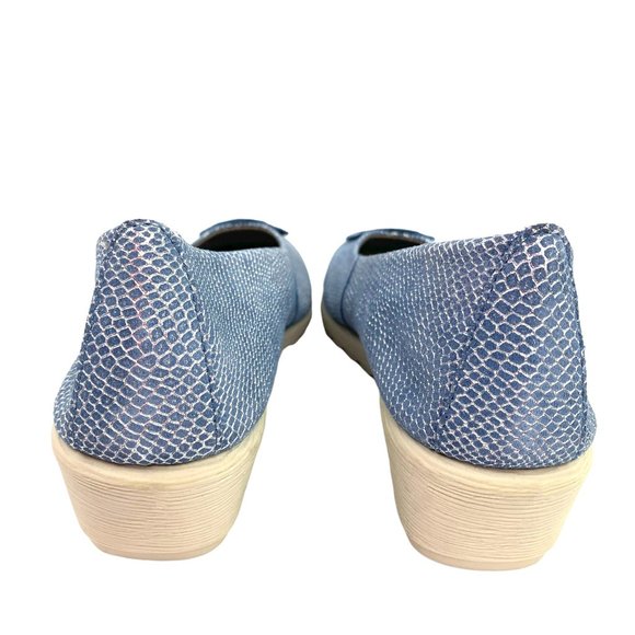 The FLEXX 'Run Away' Milo Leather Bon Bon Comfort Wedges - Picture 7 of 10